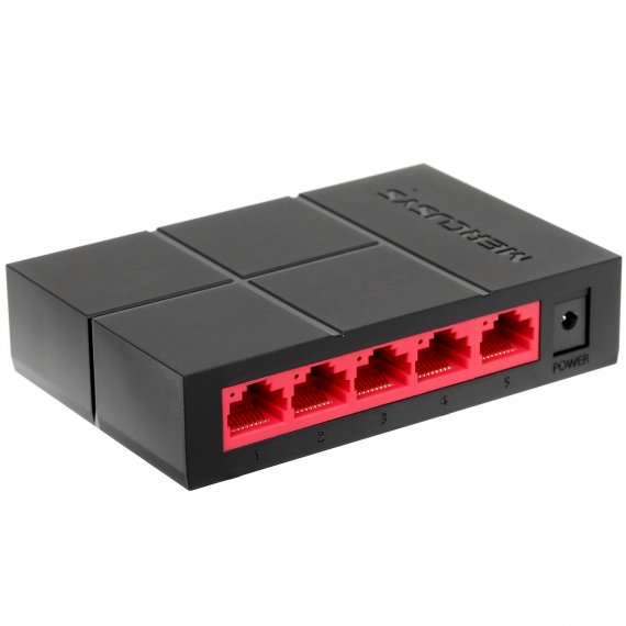 Фотография товара 'Mercusys MS105G 5-Port Gigabit Desktop Switch PORT: 5× Gigabit Ports SPEC: Plastic Case FEATURE'