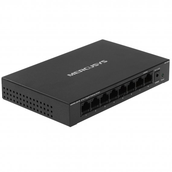 Фотография товара 'Mercusys MS108GS 8-Port Gigabit Desktop Switch PORT: 8× Gigabit Ports SPEC: Desktop Steel Case'