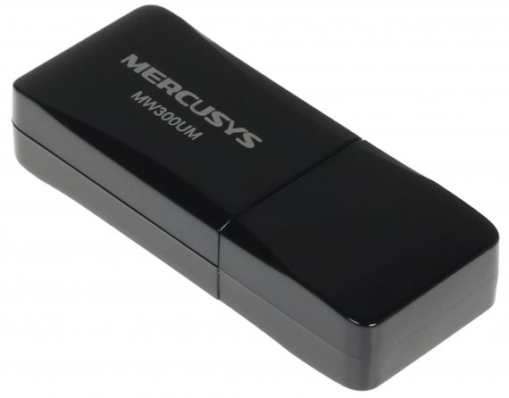 Фотография товара 'Mercusys MW300UM N300 Mini Wi-Fi USB Adapter SPEED: 300 Mbps at 2.4 GHz SPEC'